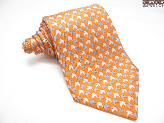 楽天市場】HERMES【エルメス】未使用 ネクタイ ネイビー Cest La Fete