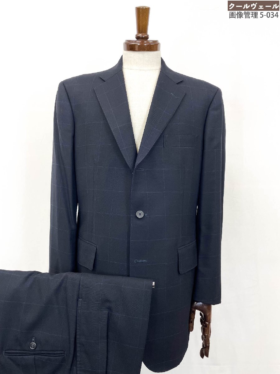 美品【J.PRESS J押し付ける】021-5-SR-0V-SW-0216 シングル3名取り草段返り 背広 (メンズ) sizeAB6 米国海軍系 透かし彫り柄 ★35RMS4260★ 【中古】 スーツ・セットアップ-スーツ