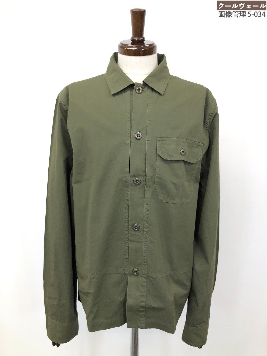 未当て嵌める 【グランシャツ GLANSHIRT】 5XN000 G6949 740 通貨価値57200円 細工物プルオーバー 長袖プルオーバー (メンズ) 41 オリーブ緑であること系★10GRS394 【中古】