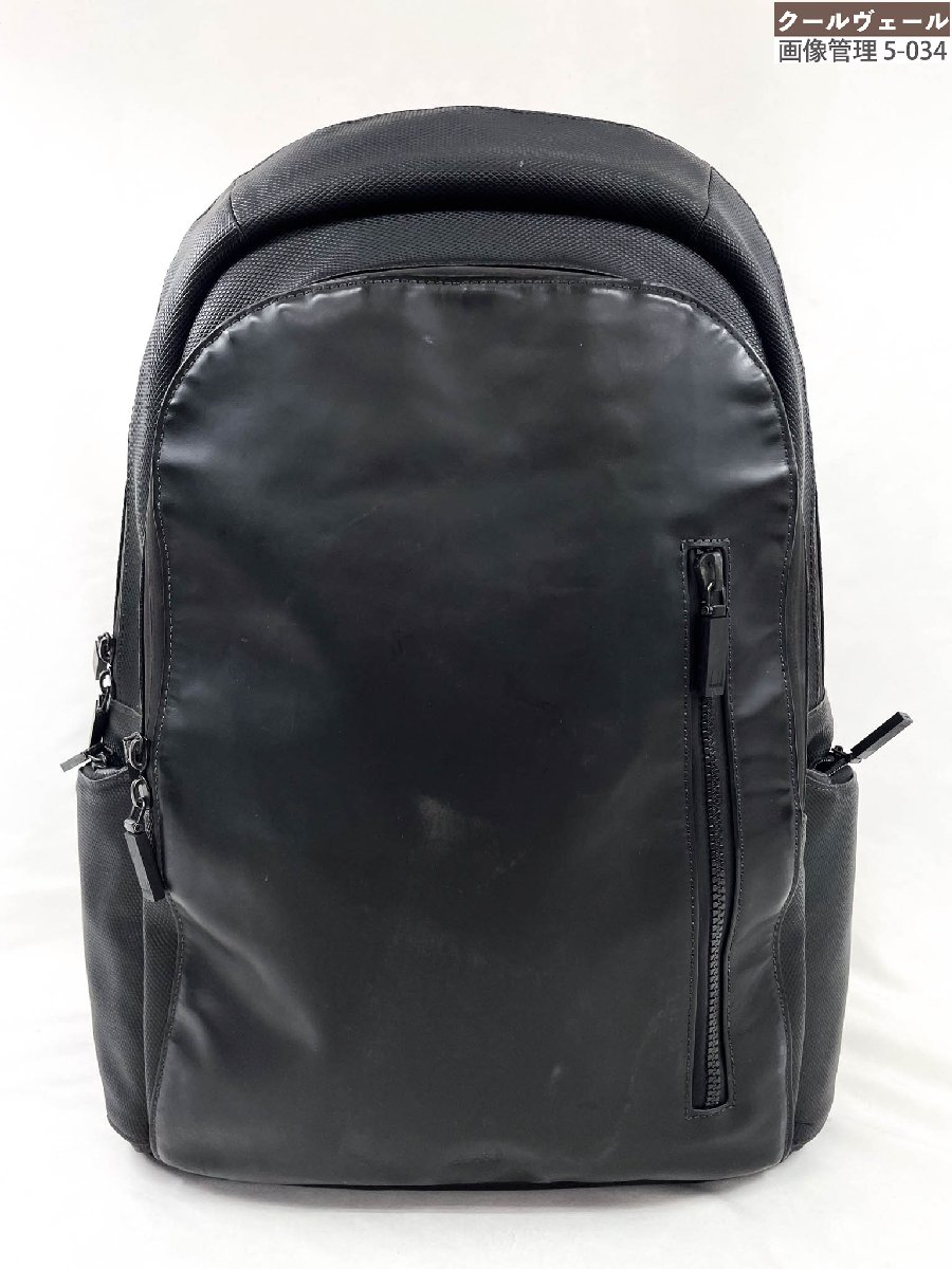 【ダンヒル dunhill】ナイロン リュックサック バックパック (メンズ) ブラック ★11MGB0103★ 【中古】|クール・ヴェール 店