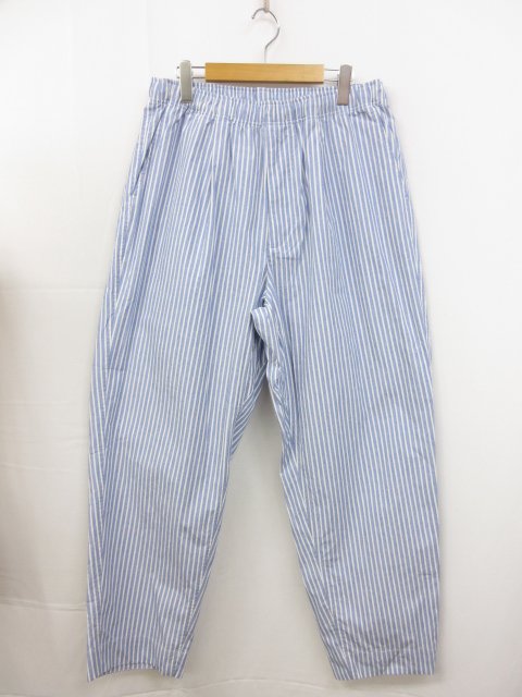 未使用 【ナナミカ nanamica】 79T001 SW832 810 定価34100円 SUCS327E イージーパンツ スラックス (メンズ) size34 紺&times;白 ◯10ZZN0676◯　【中古】｜クール・ヴェール 店