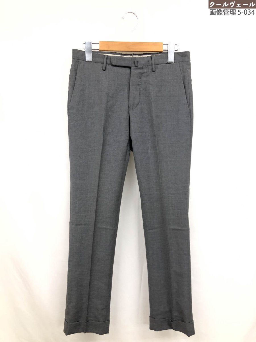 【美品】インコテックス ビームスF別注 ウールスラックス 48 グレー【F45】 中古・古着通販】INCOTEX (インコテックス) BEAMS F (ビームスエフ