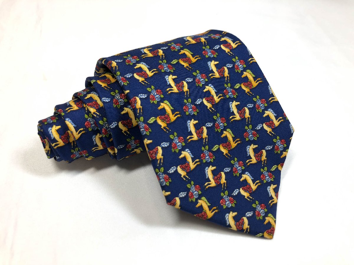 【新品未使用】美品✨Salvatore Ferragamo ネクタイ ネイビー象 楽天市場】フェラガモ ネクタイ ゾウの通販