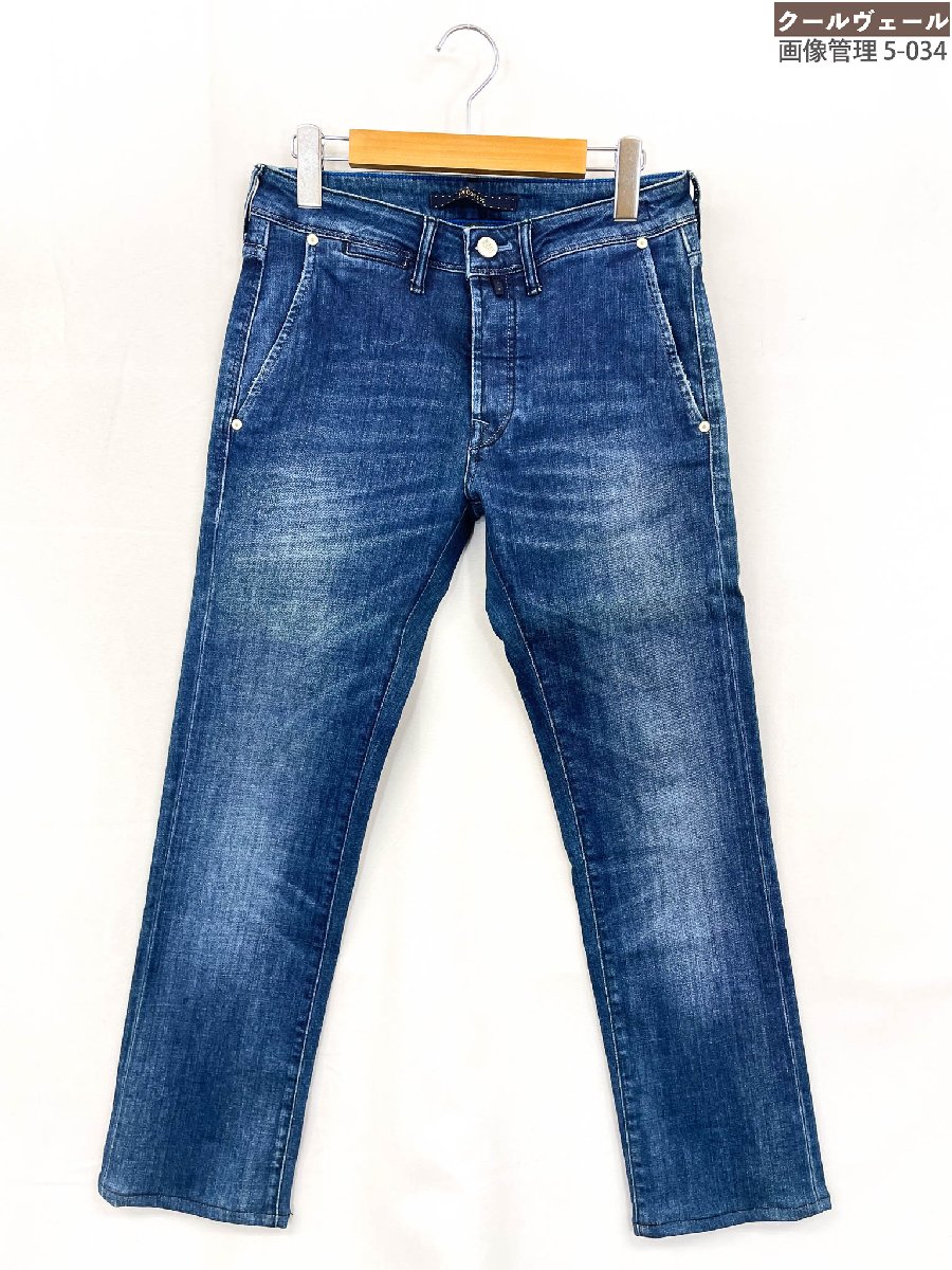 超美品【インコテックス ブルーディヴィジョン】 コットン デニム パンツ (メンズ) size29 インディゴブルー BDPS0004 ★38MPA5158【中古】