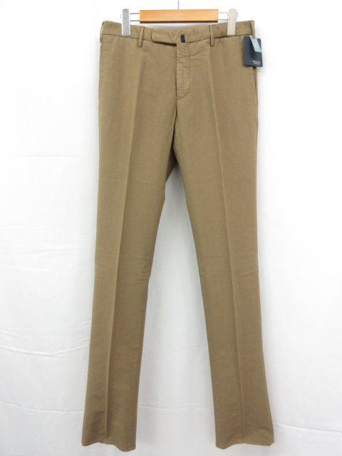 未使用 【インコテックス INCOTEX】 1AGW30 40539 523 コットンスラックス パンツ SLIM fit (メンズ) size44 ブラウン ◎3SLP0116◎【中古】|クール・ヴェール 店