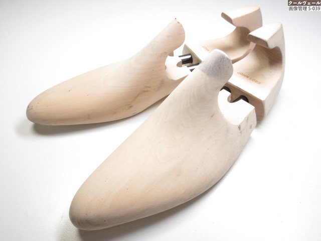 【ジョンロブ JOHN LOBB】 シュー天然木 シューGK (メンズ) size8E 意味有りげなお靴の庫入れに♪ ★37STB0072★【中古】