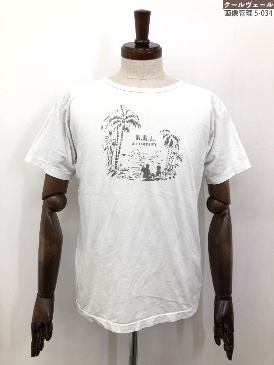 【美品】RRL ダブルアールエル 半袖tシャツ RRL - ダブルアールエル ラルフローレン 半袖Tシャツ 中国製