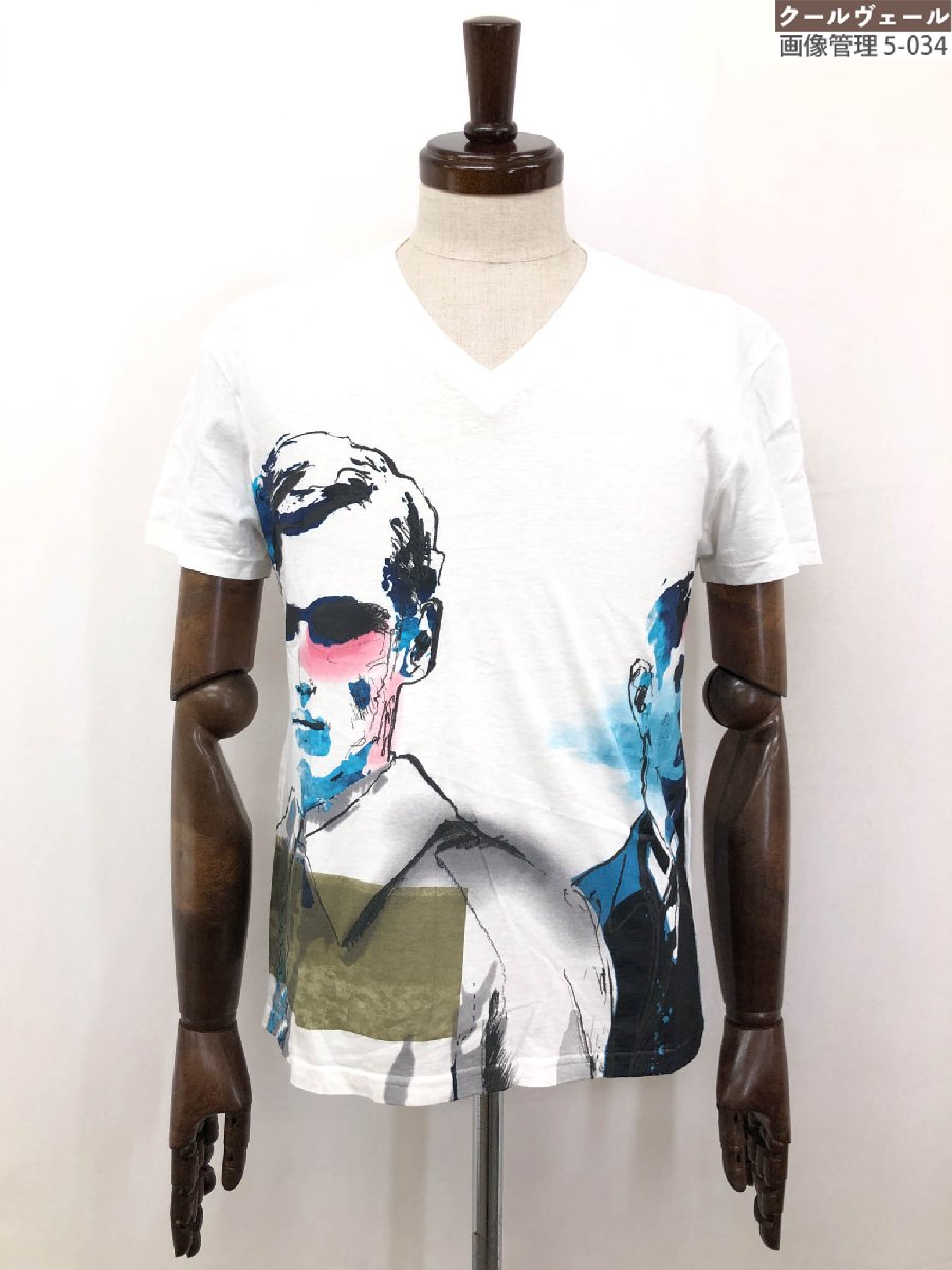 【PRADA】コントラスト Tシャツ コットン 半袖 白 青 赤 送料込 31C5kVm0ZdL._SY350_QL65_.jpg
