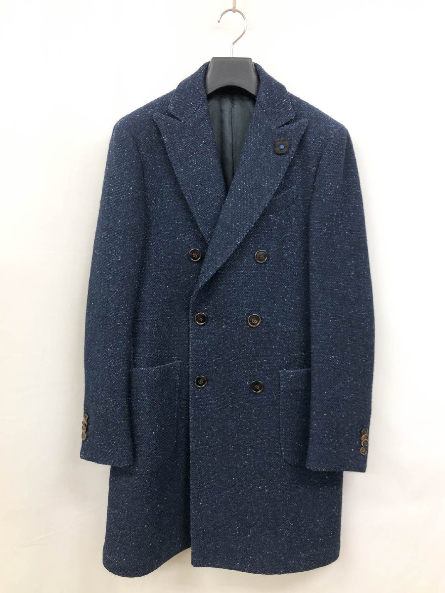 楽天市場】LARDINI ラルディーニ コート チェスター ガーメントダイ
