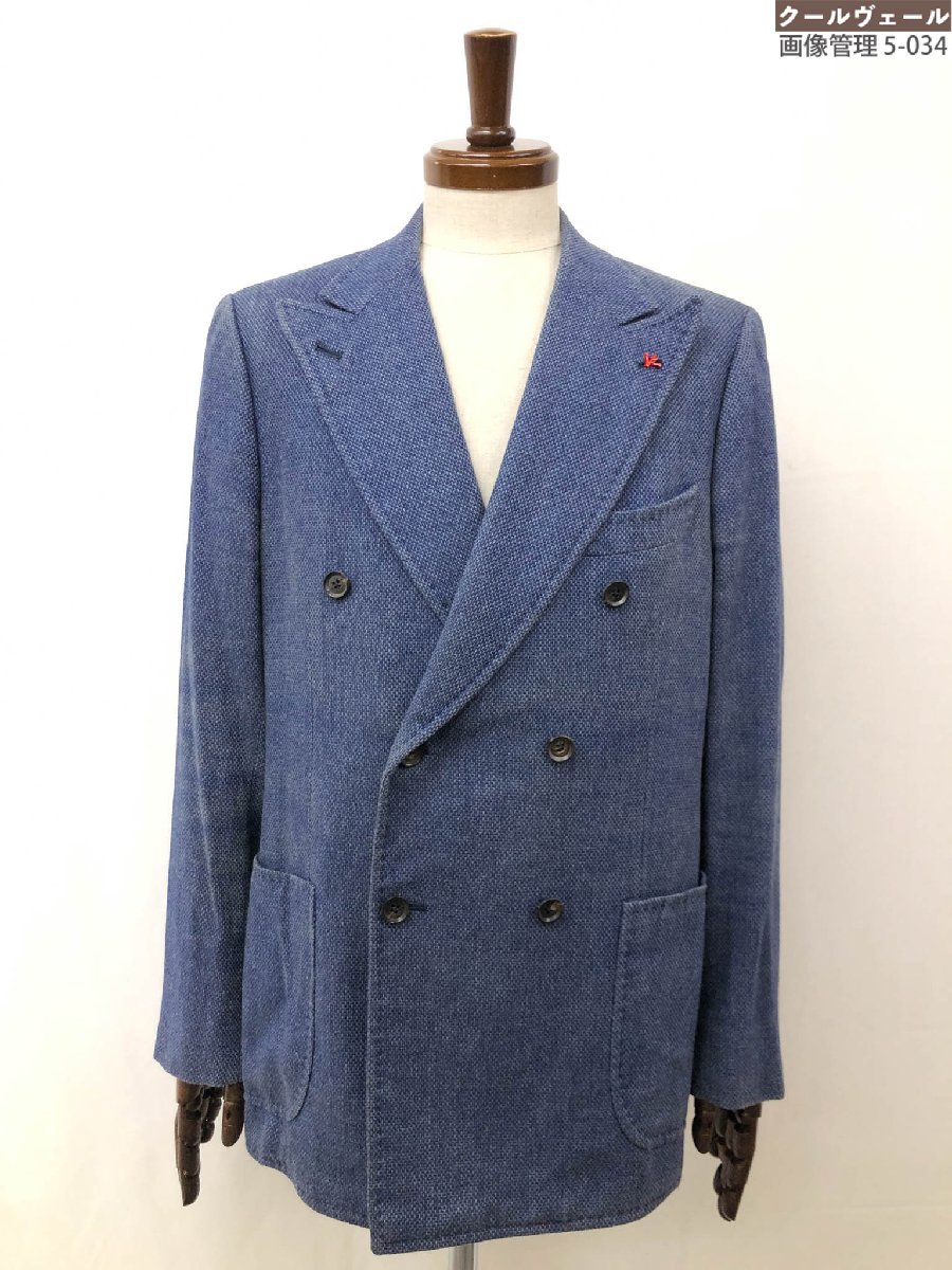 定価52万円 イザイア ポルトフィーノ ラマ混ウール チェスターコート 48 定価52万円 イザイア ポルトフィーノ ラマ混ウール チェスター