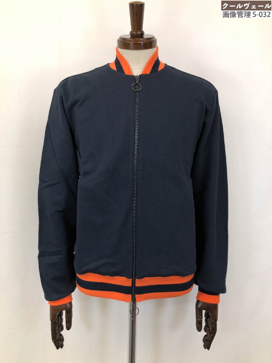 未当て嵌める【投げること御召しもの×ドッピアアー】79SW06 SW811 820 必要経費99220円 コットンスタジアムジャケット (メンズ) 44 紺系 ◇10ZZN0811◇【中古】