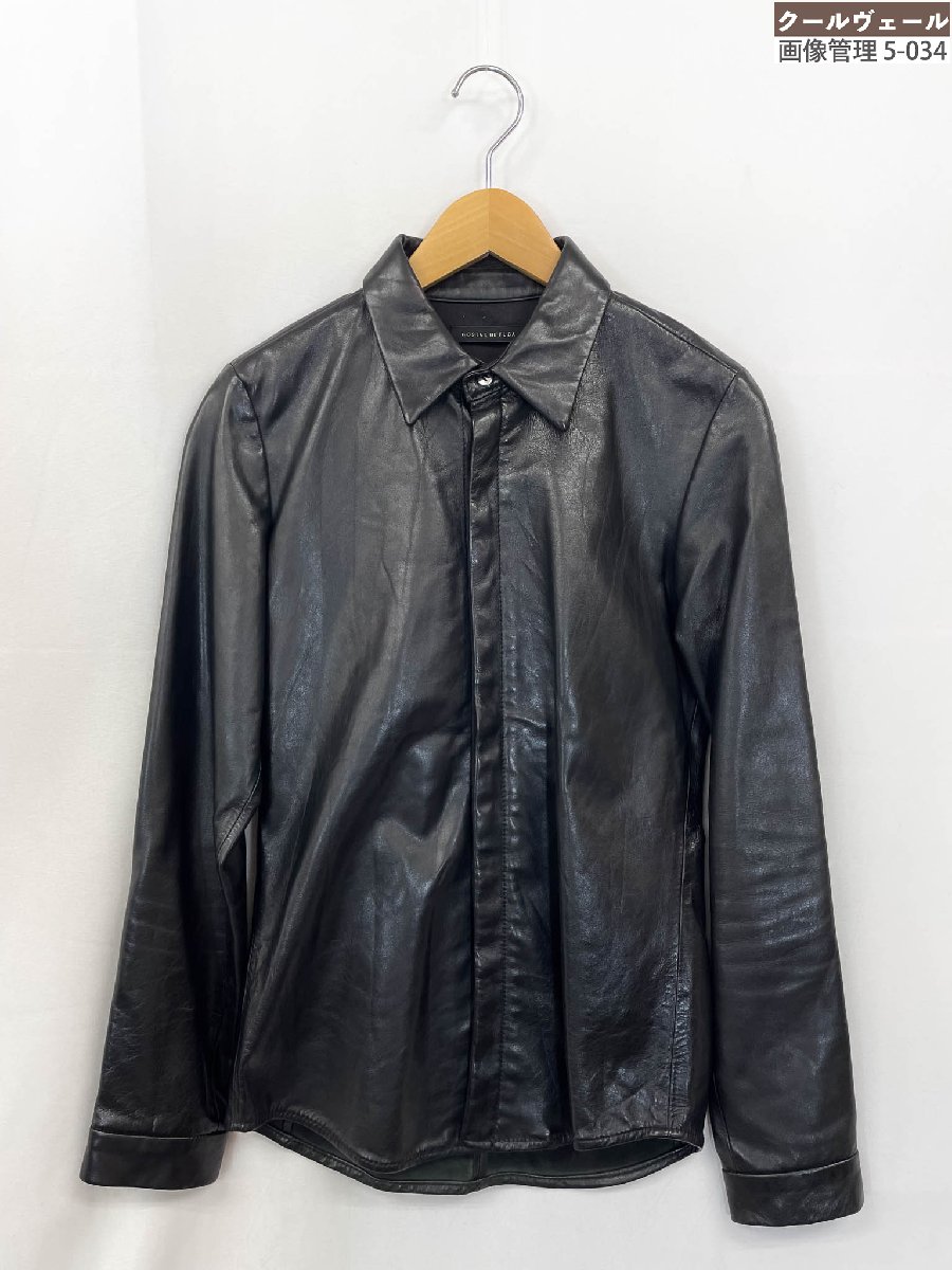 楽天市場】FUGA フーガ レザーテーラード ジャケット 44 ブラック