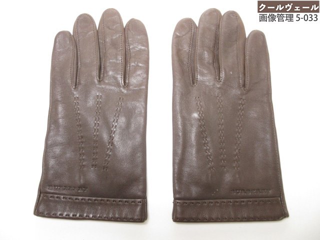 楽天市場】【アパレル】BURBERRY バーバリー ノバチェック グローブ 革