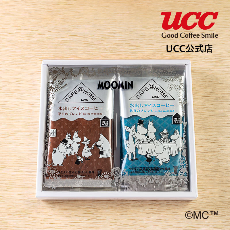 楽天市場 Ucc公式コーヒー カフェアットホーム Cafe Home ムーミン谷 水出しアイスコーヒーセット 50g 4袋 ギフト レギュラー コーヒー 粉 Ucc公式オンラインストア