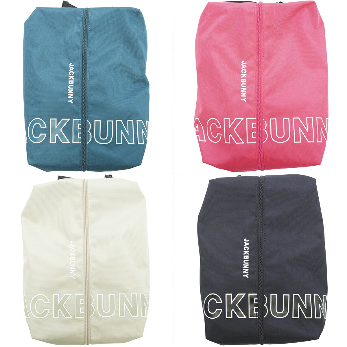 ★Coo★ジャックバニー❤️うさぎシューズケース　　未使用タグ付き Jack Bunny!! ジャックバニー うさぎ付きシューズケース : GDO