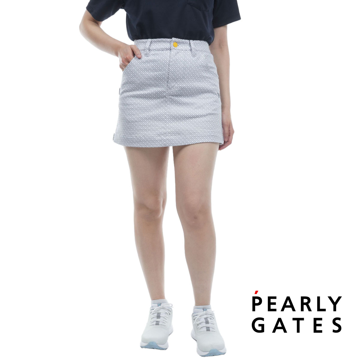 【月間MVP贏ち得る】パーリーゲイツ レディース 伸ばすこと 5衣嚢 スコート PG is PG ゴルフお召しもの PEARLY GATES 2026春夏【貨物輸送無料】