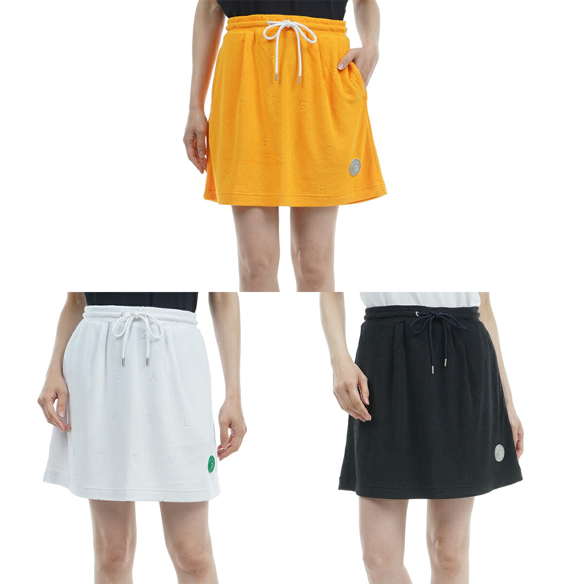 PEARLY GATES｜パネルプリントスカート <デニム柄> | Rakuten