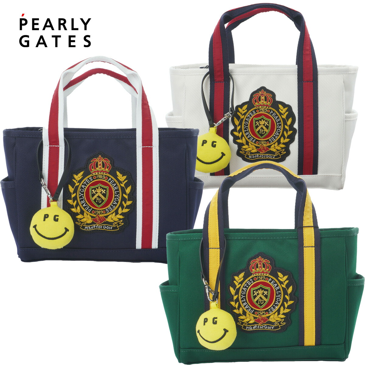 【月間MVP受賞】パーリーゲイツ EMBLEM カートバッグ ゴルフ ラウンドバッグ ユニセックス メンズ レディース PEARLY GATES 2026春夏【送料無料】｜COGLOF
