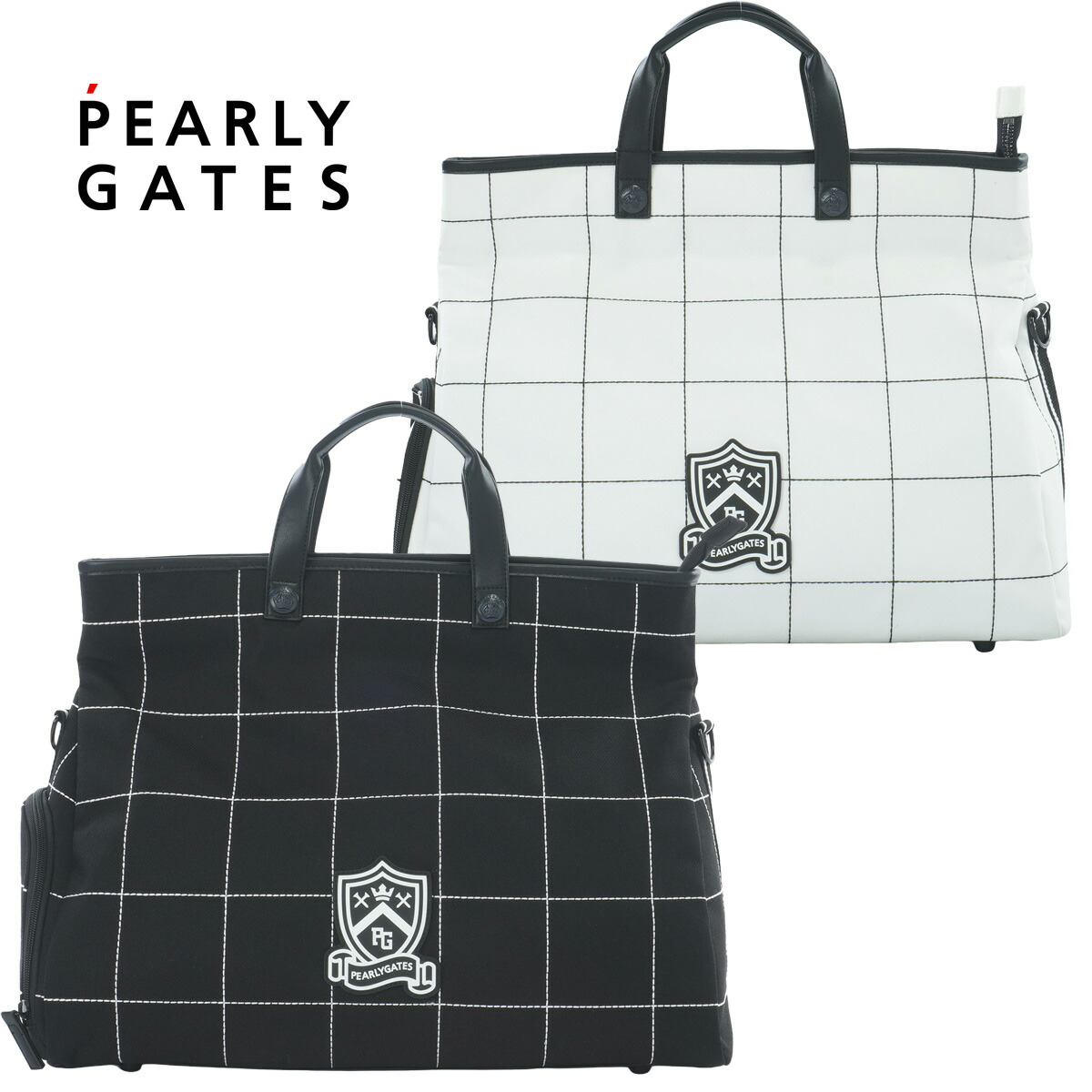 【月間MVP受賞】パーリーゲイツ ロッカーバッグ ウィンドペン柄 ゴルフ ユニセックス メンズ レディース PEARLY GATES 2026春夏【送料無料】|COGLOF