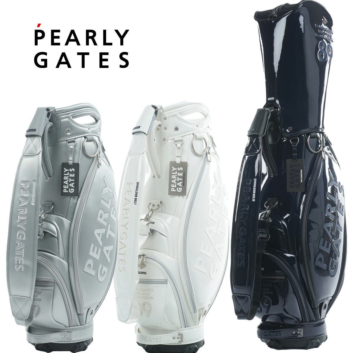 【月間MVP勝ちえる】パーリーゲイツ キャディバッグ 46in相応う THE CADDIE BAG  ゴルフ ユニ一発やる メンズ レディース PEARLY GATES 2026春夏【貨物輸送無料】