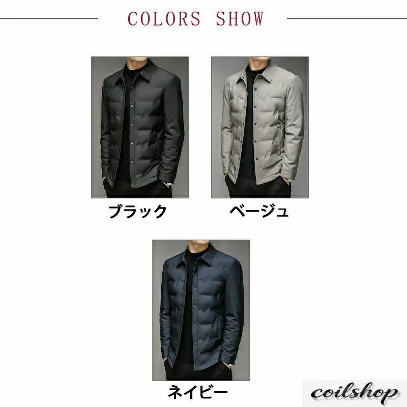 【押さえる500円OFF】アウトドア 無地 分かりやすい かっこいい 保温 防風 流行り物 生あたたかい 防寒 軽さ 冬服 アウター メンズ 落ちこむ上衣