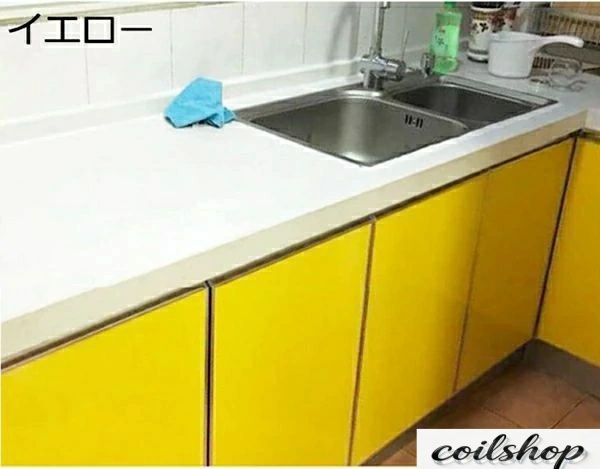 【500円OFF】耐熱 防油 防水 無地 はがせる 接着剤付き 厚手 キッチンシート リメイクシート 壁紙 耐熱 耐油 防汚 防水 はがせる壁紙シール