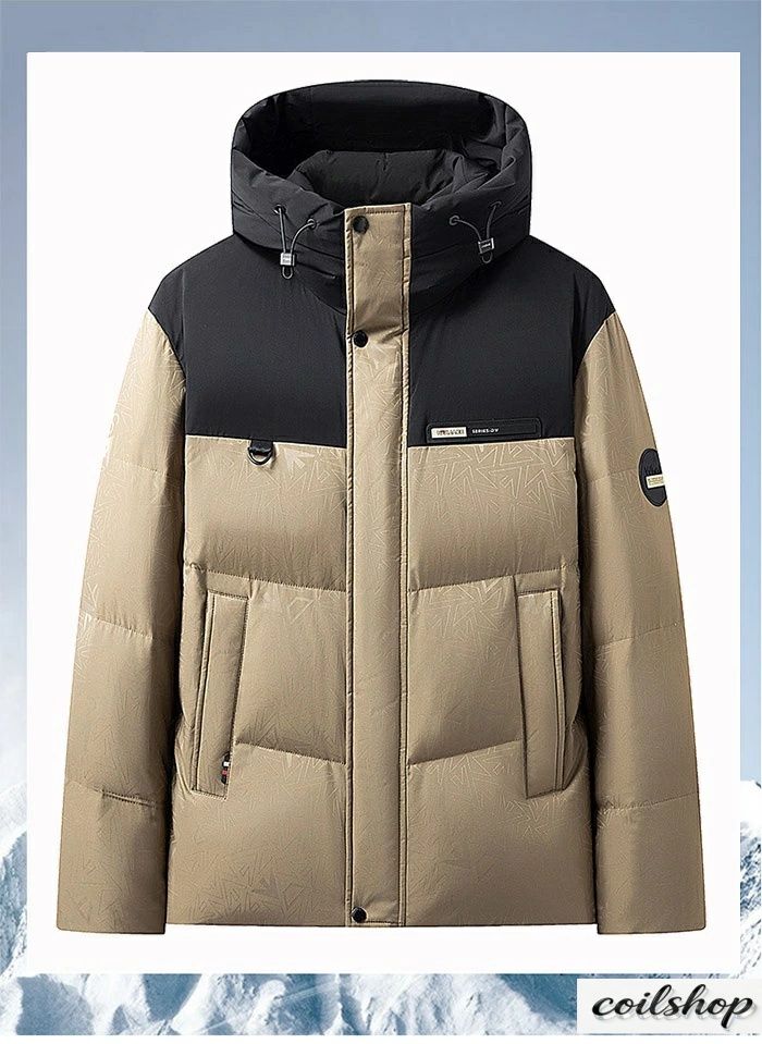 M~4XL 落ちこむ上衣 メンズ 朦々たる 落ちこむ90% 落ちこむ厚地の外套 アウター 秋 冬 真冬 防寒 防風 成人男性用 通い 商行為 パーカー 成人男性 軽さ 保温 撥水 リップス 今めかしい 柄 軽さ鳥毛 ボンネット付き添い人 音の大きさのど首 秋物 冬物 気が大きい大きさ TK-S