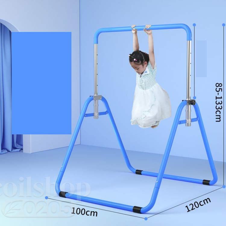 【2点500円クーポン】折りたたみ式鉄棒 5段階 子供用 耐荷重100kg 全4色 バスケットゴール 高さ調節 誕生日 高さ調節|Coil店