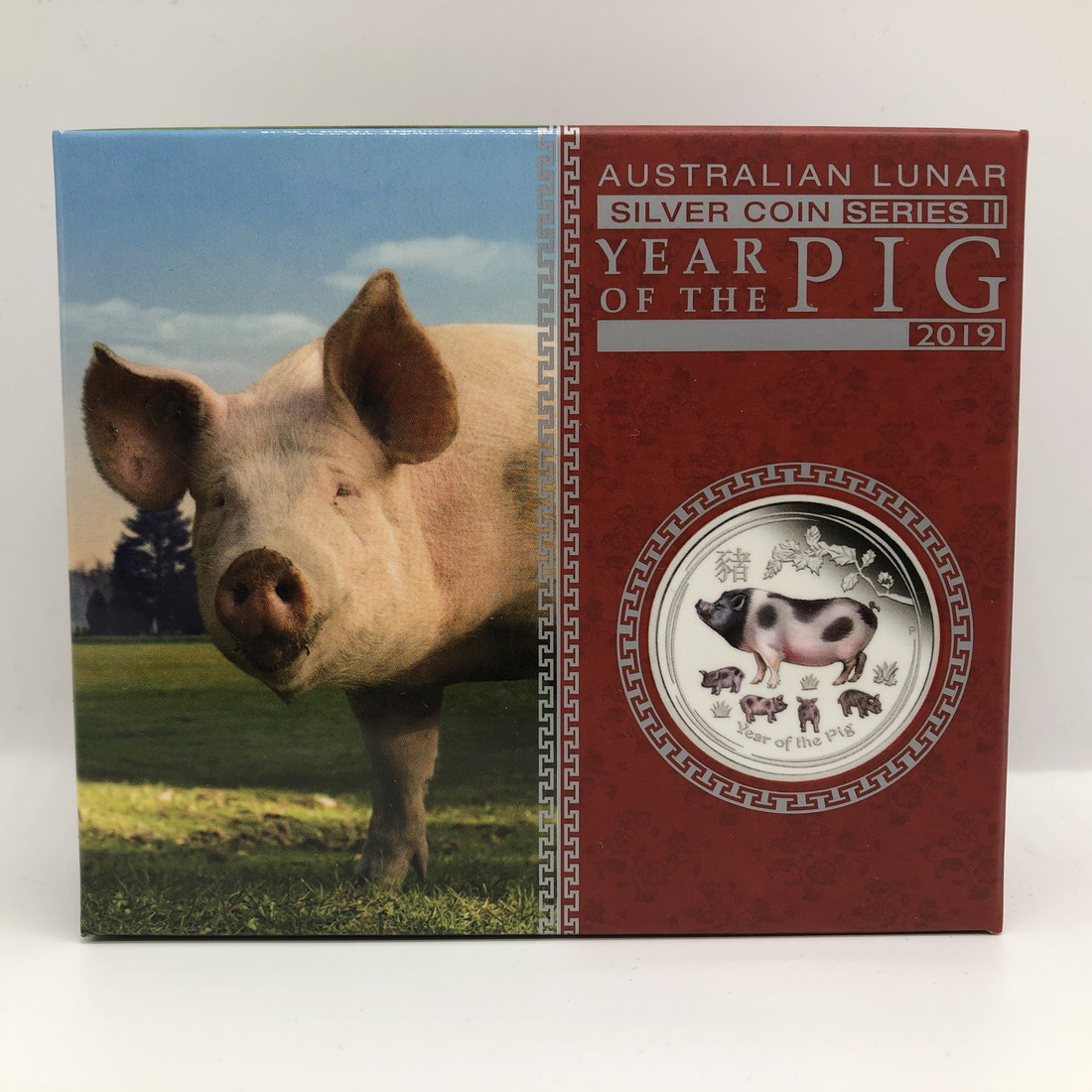 Australia オーストラリア 1オンス 1ドル 19 パース造幣局 プルーフ銀貨 亥年猪図 干支 Sale 10 Off 1ドル
