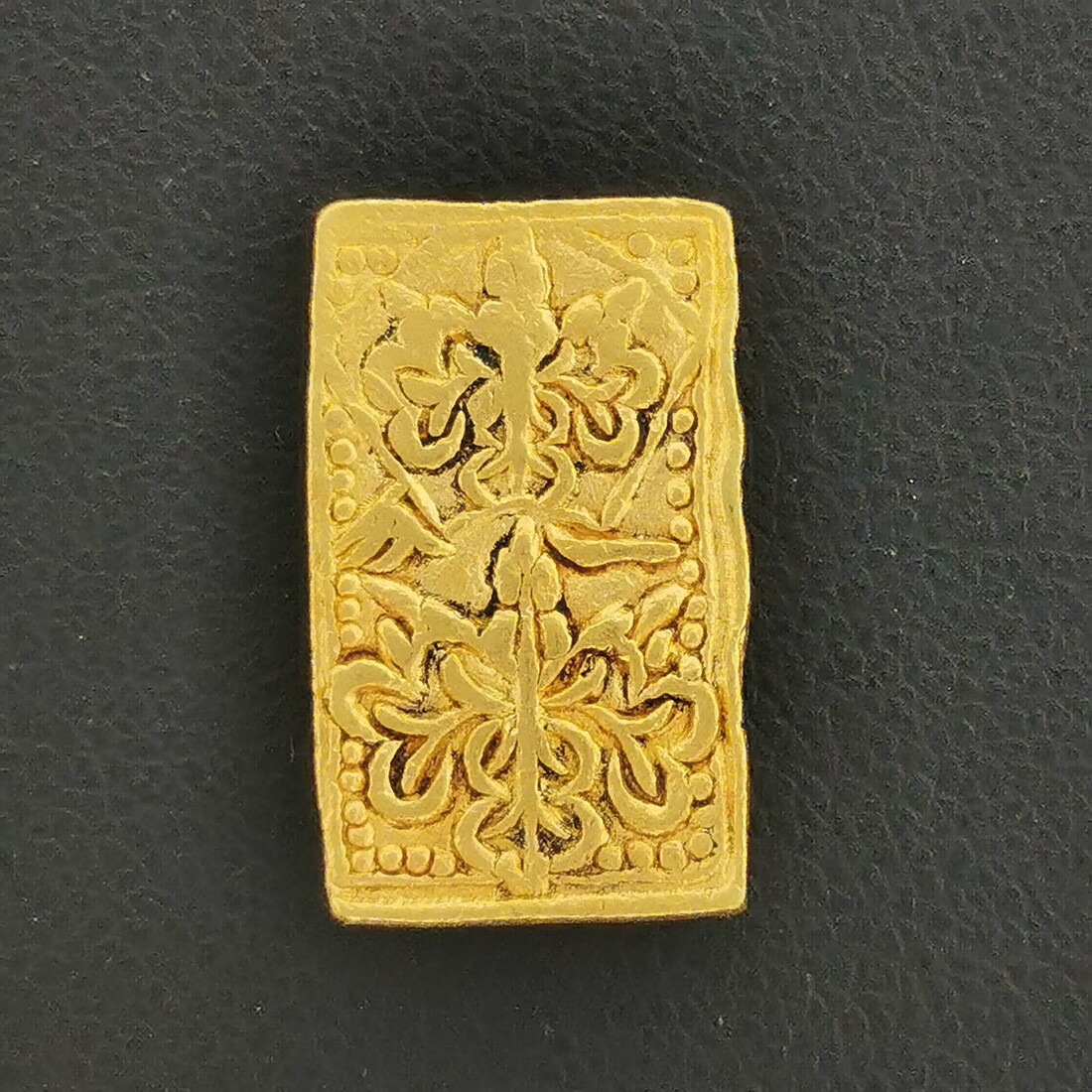 （古25A）日本 享保一分判金 鑑定済 日本貨幣商協同組合鑑定