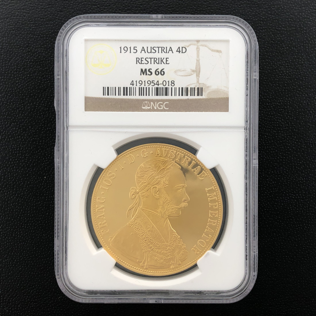 楽天市場】オーストリアフランツ・ヨーゼフ1世 100クローネ金貨