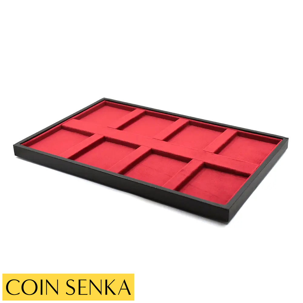 ☆即納追跡可☆高級コイントレー ８枚収納可能 （PCGS , NGC共）