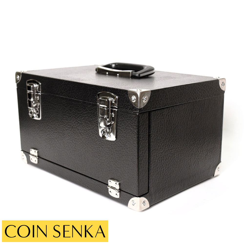 ☆即納追跡可☆高級スーツケース NGC、PCGS 最大80枚(トレー10枚付) 収納可能｜コイン専科　店