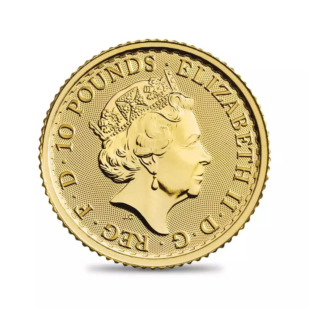 最も イギリス 地金型金貨 25ポンド 2023 10オンス ロイヤルミント 4