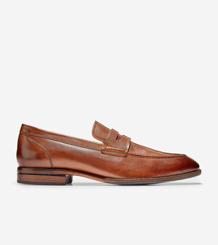 楽天市場 コールハーン Colehaan アウトレット メンズ アウトレット シューズ ローファー ドライバー ワイアット ペニー ドライバー Mens C ブリティッシュ タン コールハーン 楽天市場店