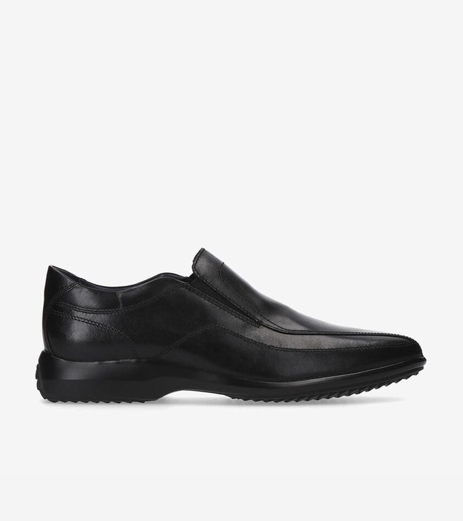 電話を掛けるハーン Colehaan メンズ シューズ 置き目毛革 \u0026 １番ウッド ギャビン 地びた スリップオン mens C29451 黒いこと お水校正刷り