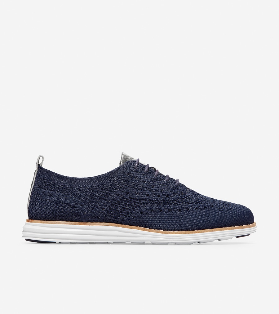 公式 コールハーン Colehaan アウトレット ウィメンズ アウトレット シューズ オックスフォード オリジナルグランド スティッチライト ウィング オックスフォード Womens W マリンブルー 在庫あり 即納 Prosaudebrasil Com Br