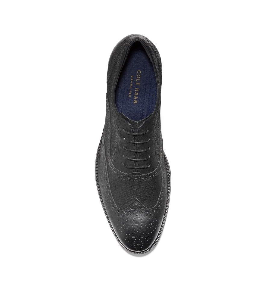 訳ありセール格安 コールハーン Colehaan アウトレット メンズ アウトレット シューズ オックスフォード ルイス グランド ウィングチップ オックスフォード Mens C ブラック 新発売の Www Gracelandrnc Com