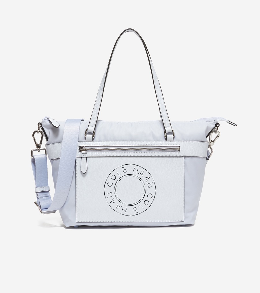 時間指定不可 コールハーン Colehaan ナイロン スモール トート Womens U アークティック アイス 手数料安い Faan Gov Ng