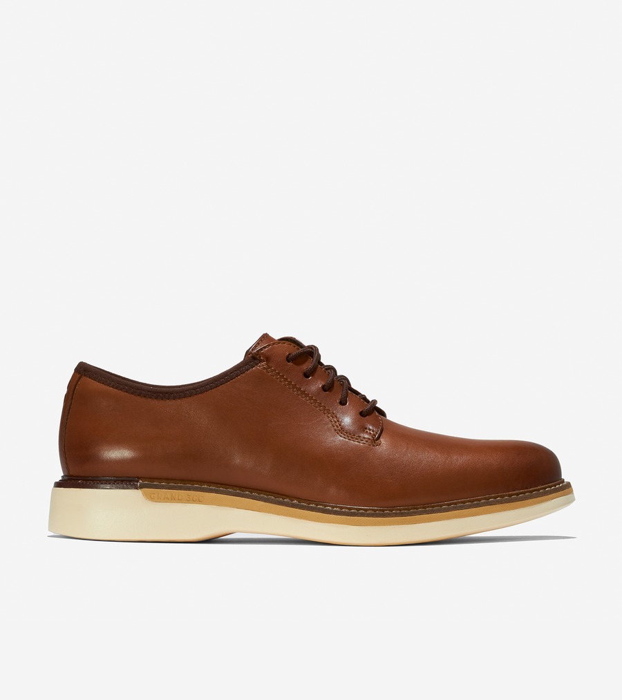 コールハーン Colehaan メンズ シューズ オックスフォード グランドアンビション ポストマンオックスフォード Mens C ブリティッシュ タン Emescla Com Br