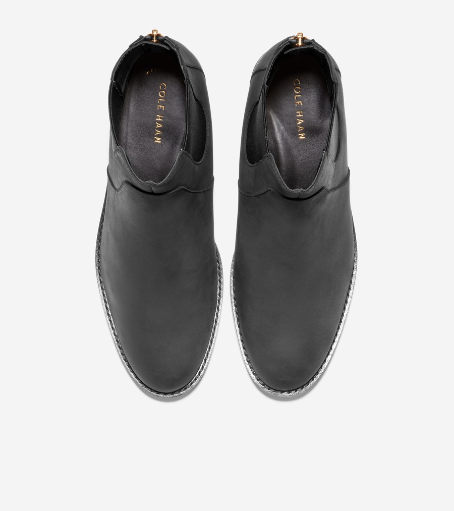 日本初の コールハーン Colehaan ウイメンズ シューズ ウォータープルーフ リード ブーティー womens W22340 ブラック レザー  www.tsujide.co.jp