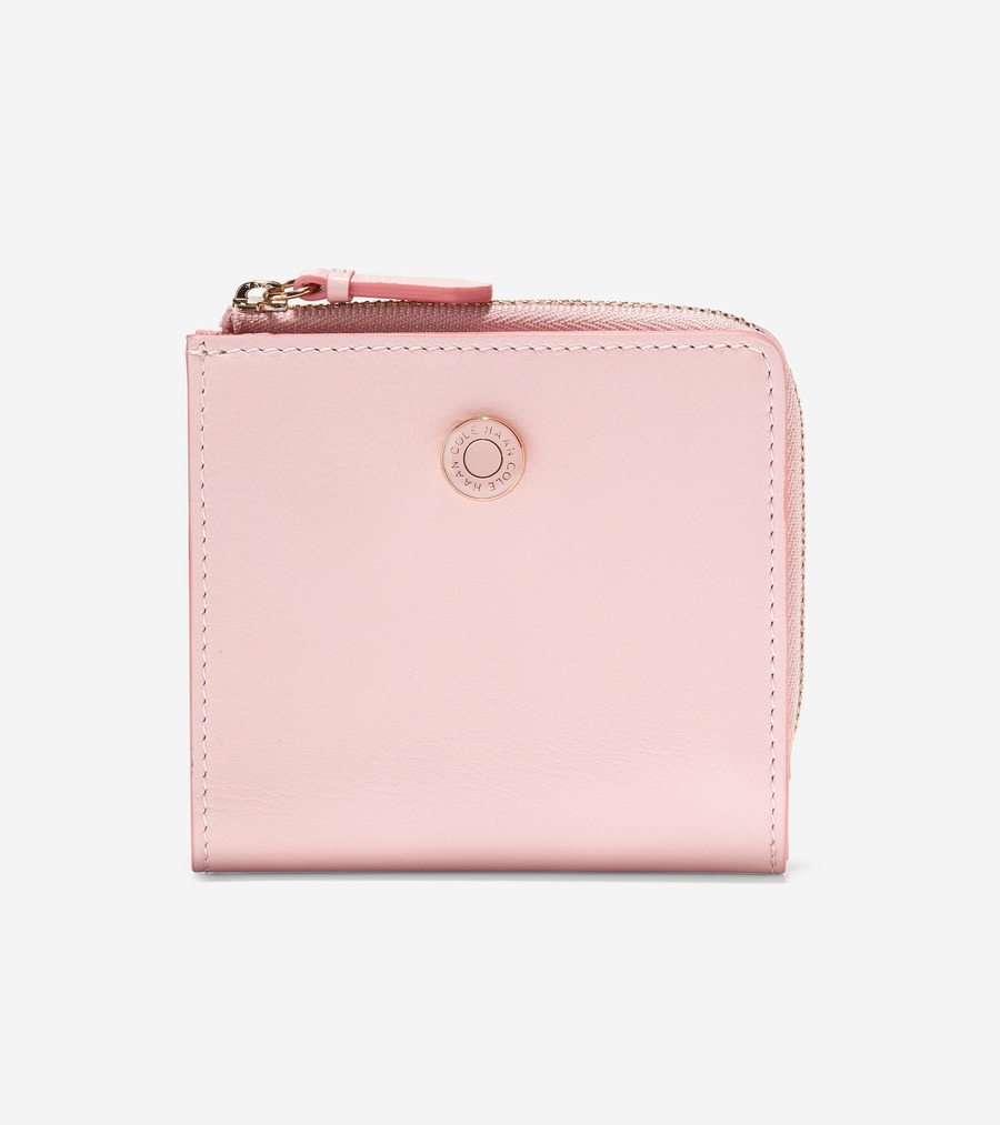 コールハーン Colehaan アウトレット レディース ウィメンズ バッグ & アクセサリー 財布 & ポーチ バイフォールド カード ケース womens U06227 ピーチ ウィップ / ロゼット｜コールハーン　店