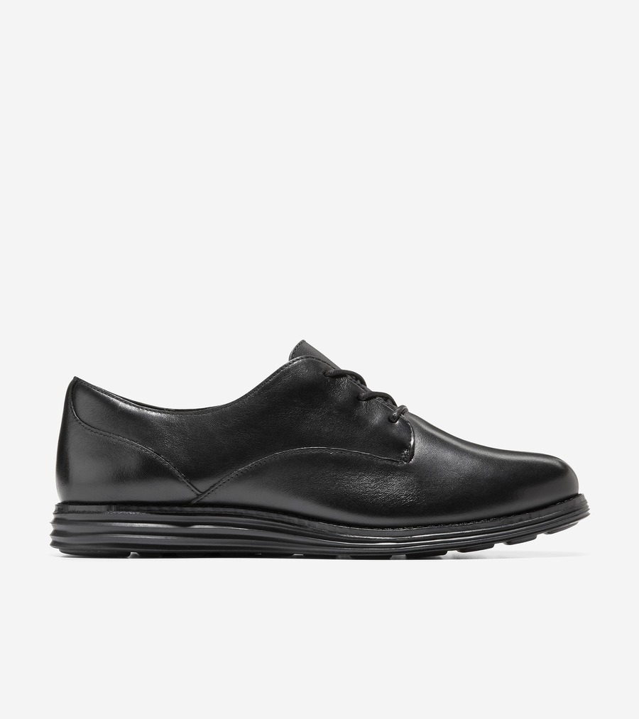 電話を掛けるハーン Colehaan 逃げ口 レディース ウィメンズ シューズ オックスフォード 一風変わった地びた 飾り気のない オックスフォード womens W26711 黒いこと / 黒いこと