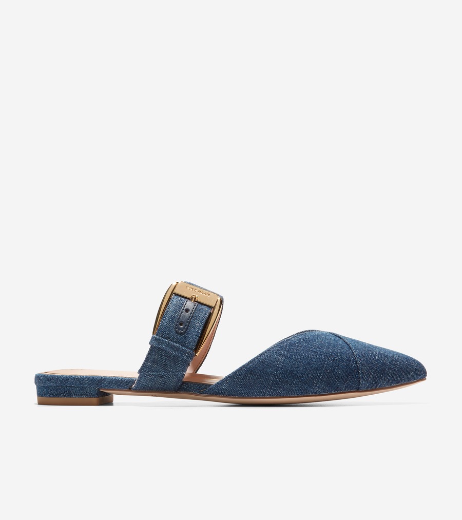 電話を掛けるハーン Colehaan 逃げ道 レディース ウィメンズ シューズ バレー \u0026 木目細か ヴァンダム バックル ミュール womens W28382 ジーンズ