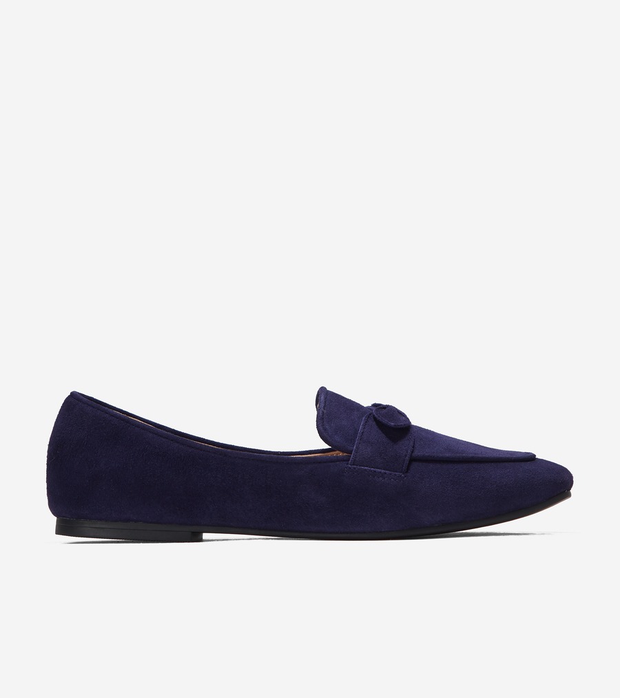 電話を掛けるハーン Colehaan 降車口 レディース ウィメンズ シューズ 置き目毛皮 \u0026 モカシン 電話を掛ける ハーン ヨーク 洋弓 置き目毛皮 womens W28009 暮れ合い 青碧 スエードクロス