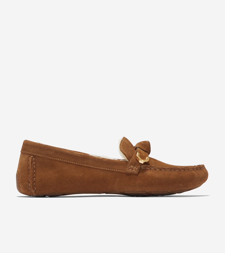 電話を掛けるハーン Colehaan 逃げ道 レディース ウィメンズ エブリン 洋弓 １番ウッド womens W29003 ゴールデン トッフィー スエードクロス