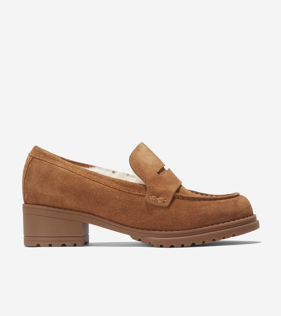 電話を掛けるハーン Colehaan 逃げ口 レディース ウィメンズ カメア 引っ敷き 置き目毛革 womens W29070 ゴールデン トッフィー スエードクロス