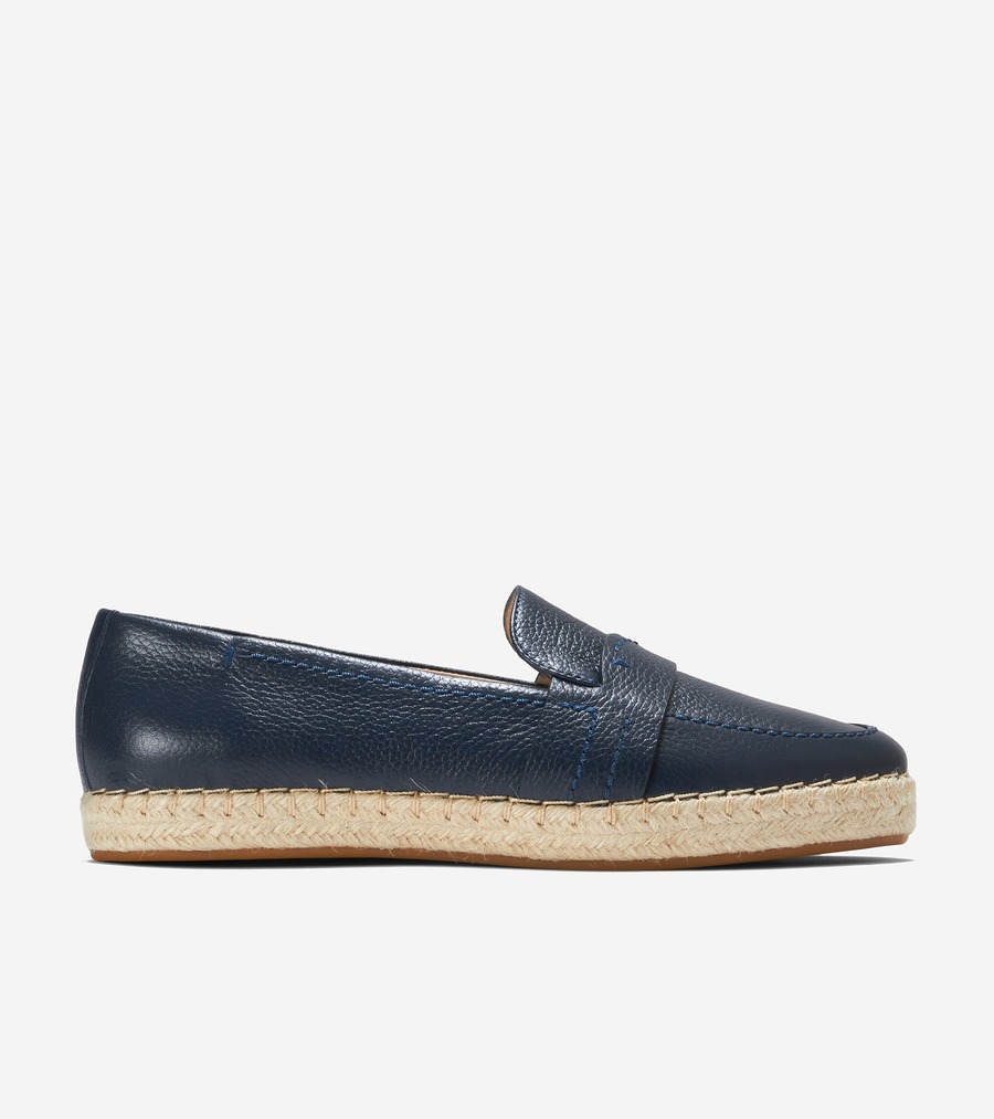 コールハーン Colehaan アウトレット レディース ウィメンズ シューズ ローファー & モカシン クラウドフィール モンタック ローファー womens W29629 ブルーウィングティール レザー｜コールハーン　店