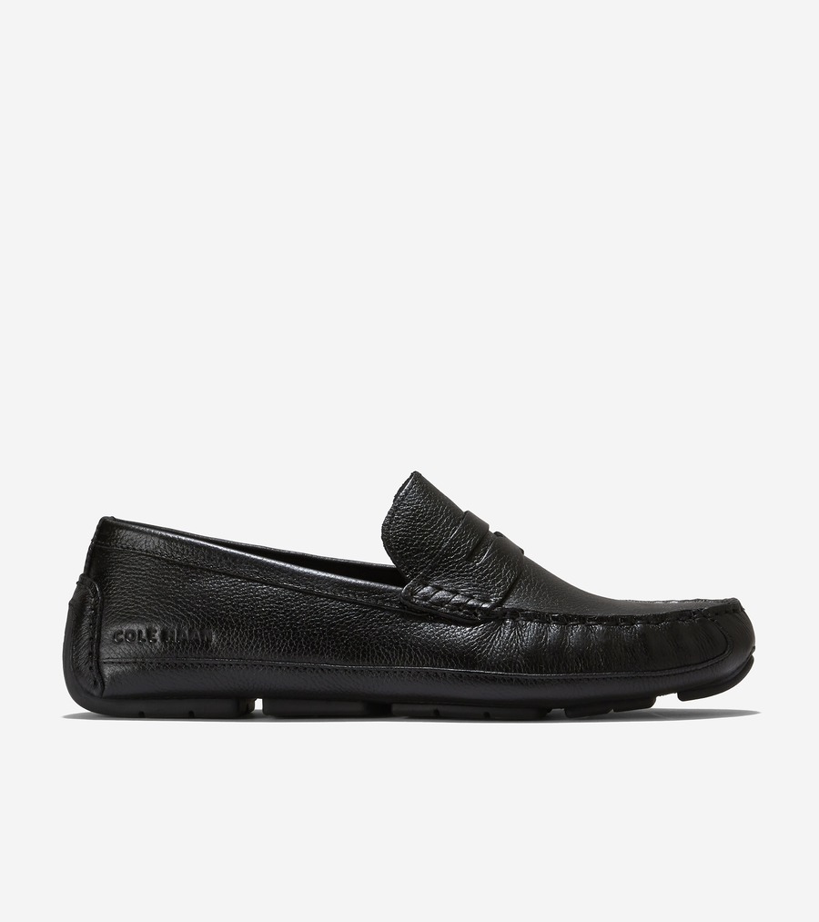 【極美品】 COLE HAAN ワイアット ビット ドライバー ローファー 黒 ワイアット ビット ドライバー mens. 24000 | COLE_HAAN