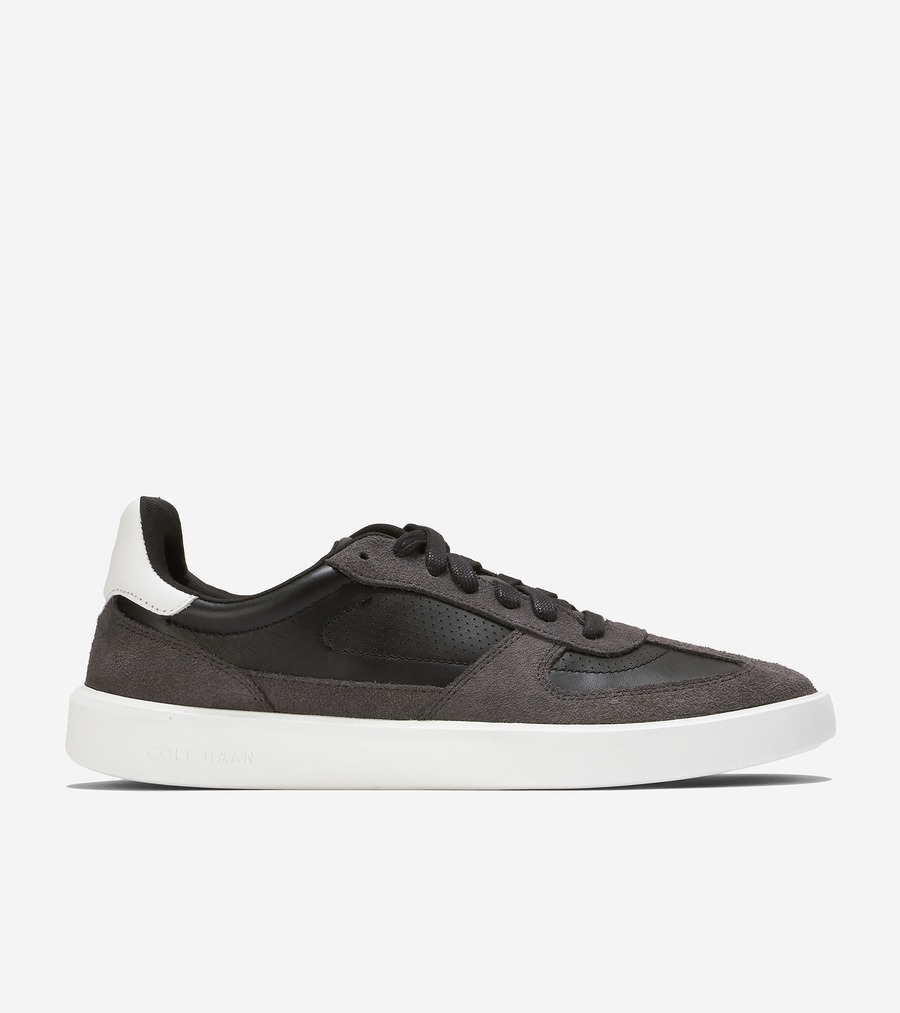 コールハーン Colehaan アウトレット グランドクロスコート モダンターフスニーカー mens. C39820 ブラック/グレーピンストライプ/オプティックホワイト｜コールハーン　店